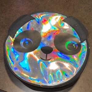 Holographic Panda Lunch Bag